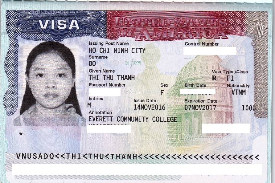 Visa Mỹ những thông số cần biết