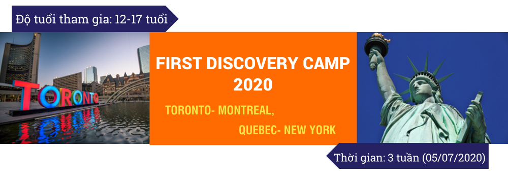 FIRST DISCOVERY CAMP 2020