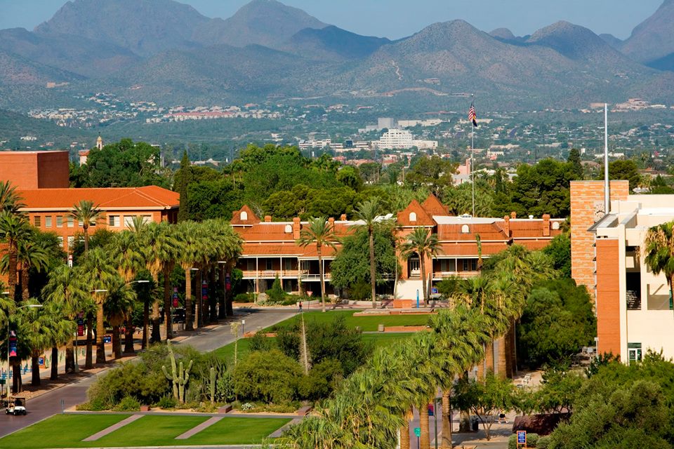 Học bổng 10.000 USD từ đại học The University of Arizona