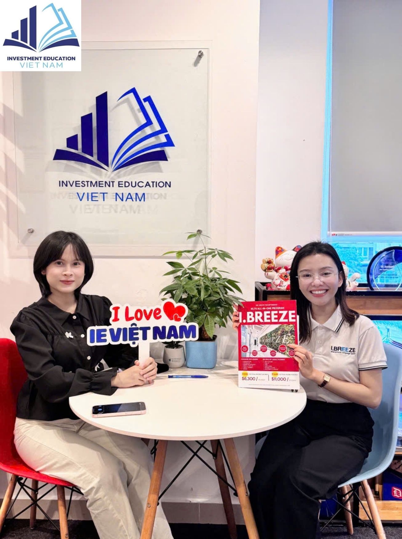 Chào đón I.Breeze (Philppines) thăm văn phòng IEVN