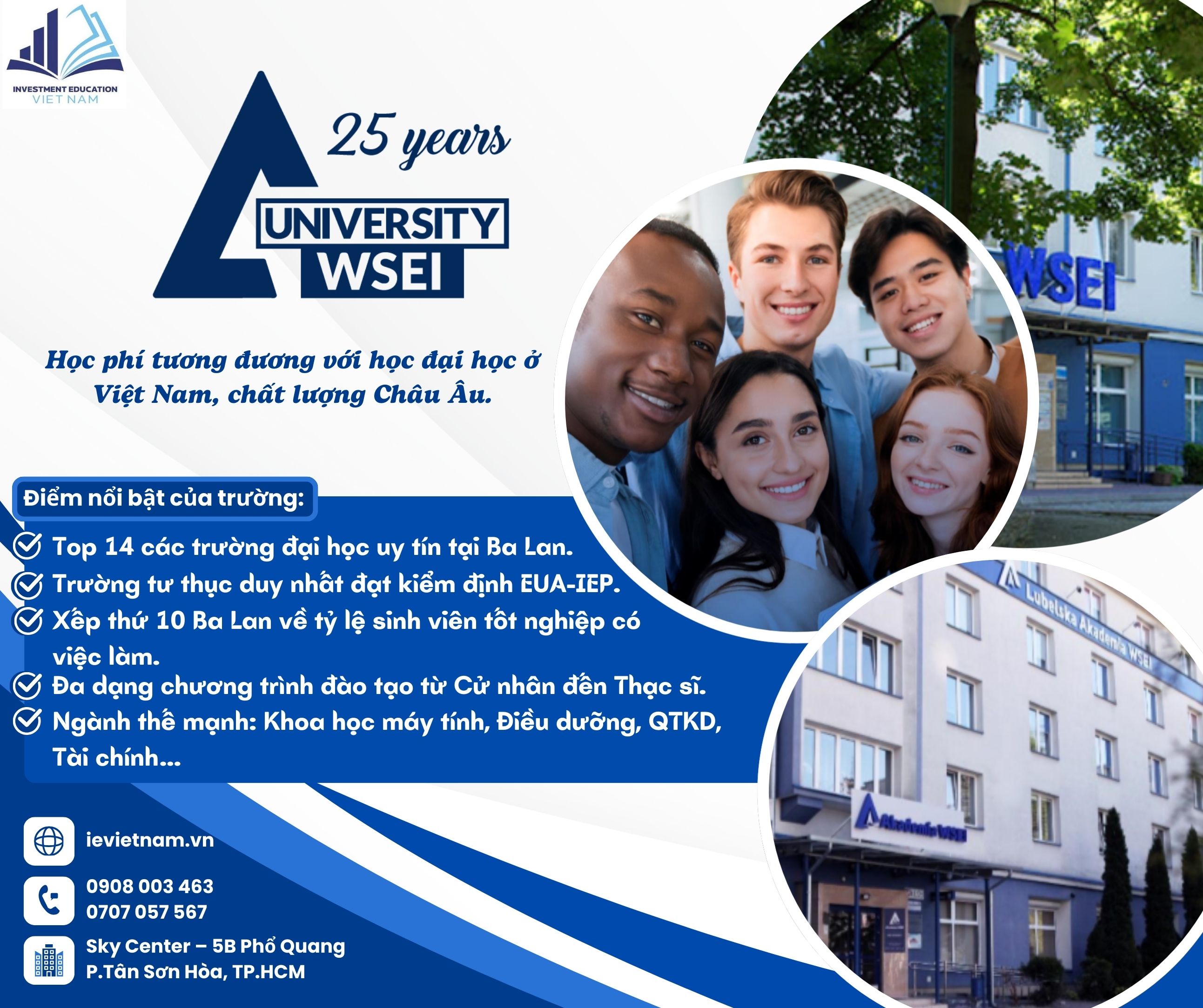 Du học Ba Lan với học bổng hấp dẫn